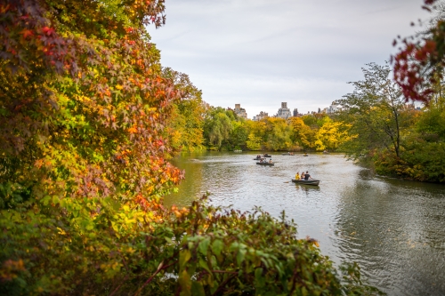 Boating on the Lake by Mat Rick @matrickphoto