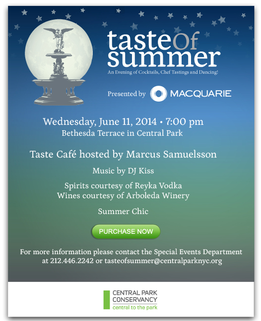 Taste of Summer Invitation 2014